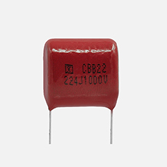 CBB22 Metallized Polypropylene Film Capacitor 224J/1000V/P15